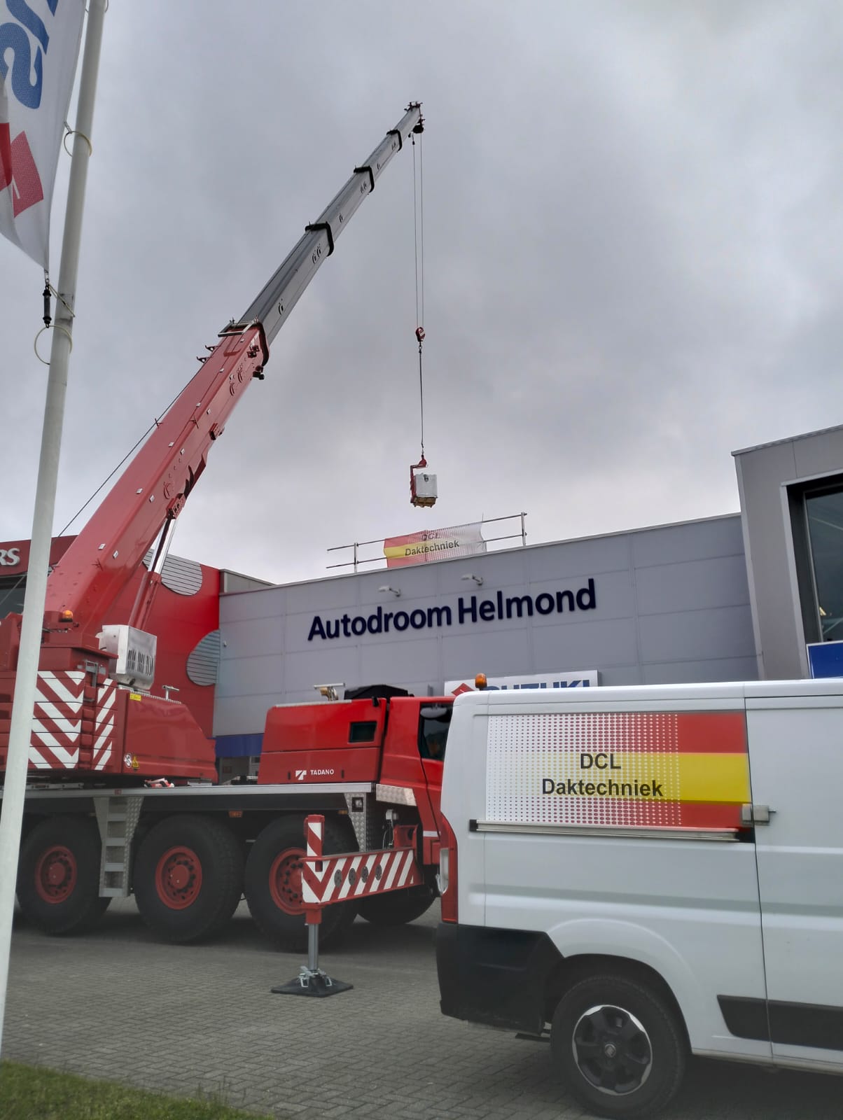 Renovatie dak bedrijf